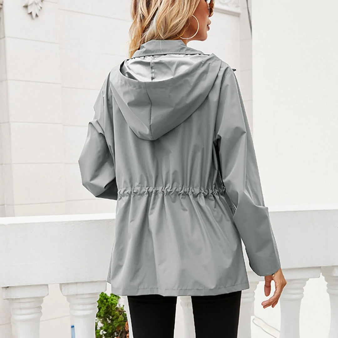Stylish Lily - Cortavientos coreano para mujeres