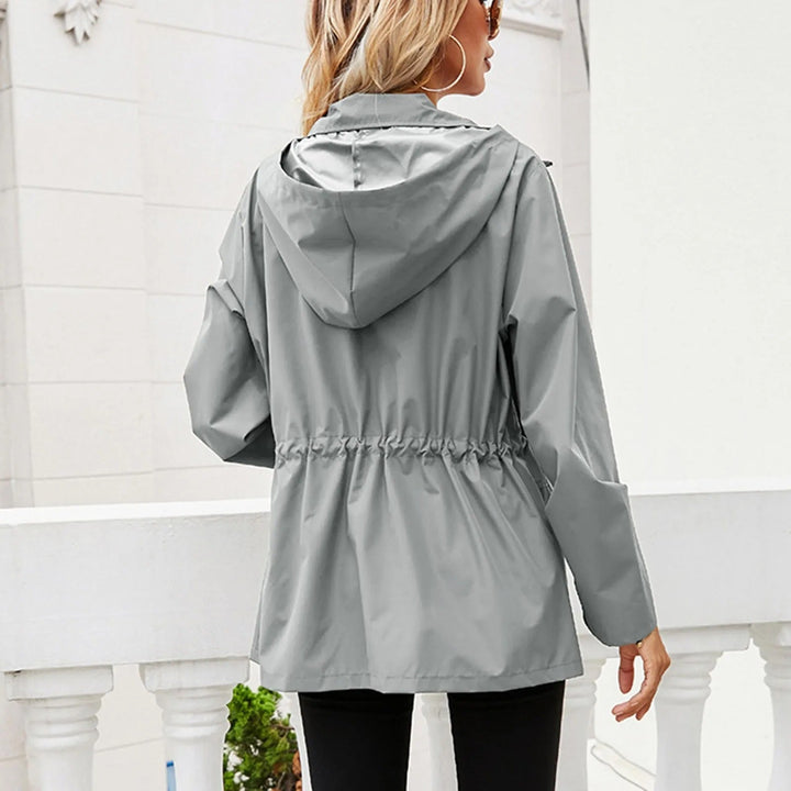 Stylish Lily - Cortavientos coreano para mujeres