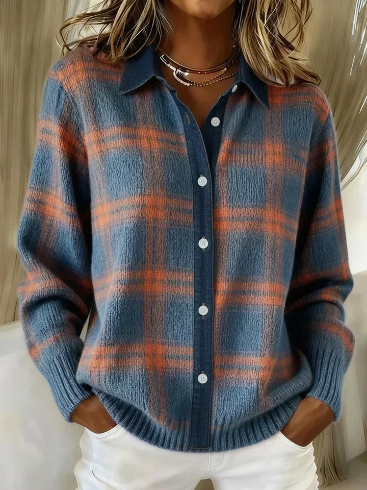 Gilet long pour femme à boutons, élégant pour l'automne, pour des tenues quotidiennes.