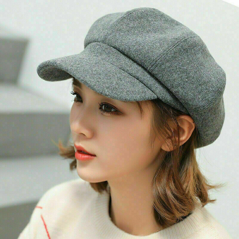 Bonnet femme en coton style vintage taille unique pour l’automne