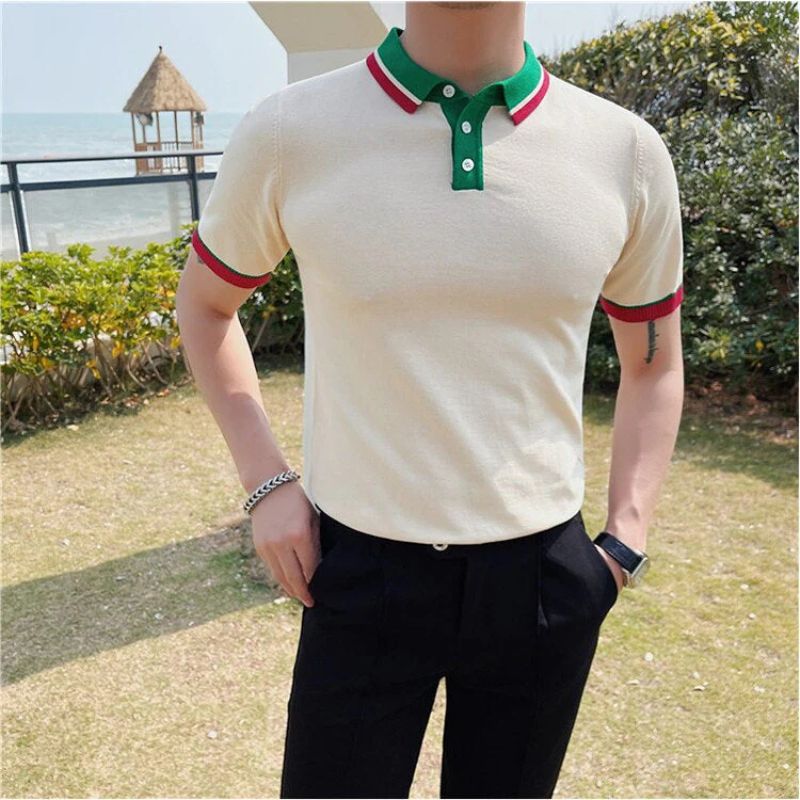 Polo estiva di lusso da uomo - Minco