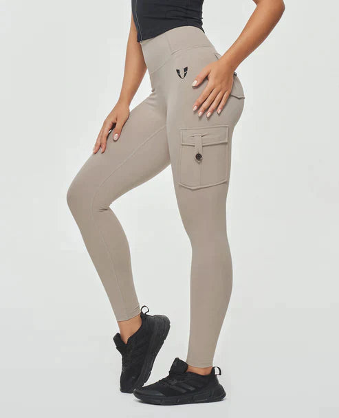 Jeana - Leggings cargo tendance avec taille haute pour un confort optimal