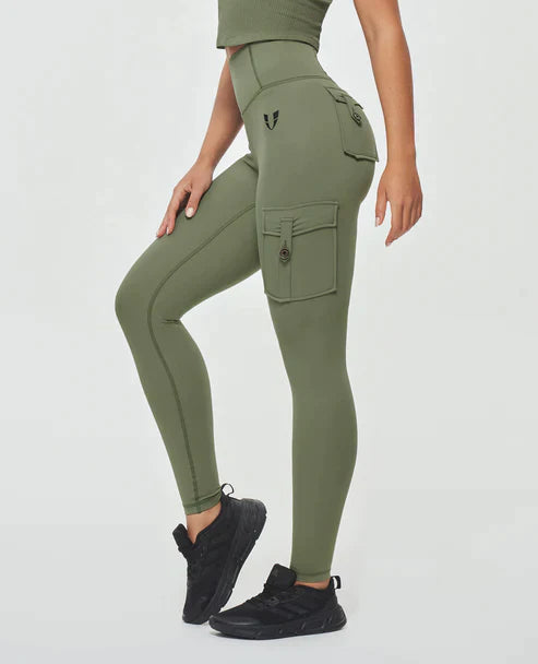 Jeana - Leggings cargo tendance avec taille haute pour un confort optimal