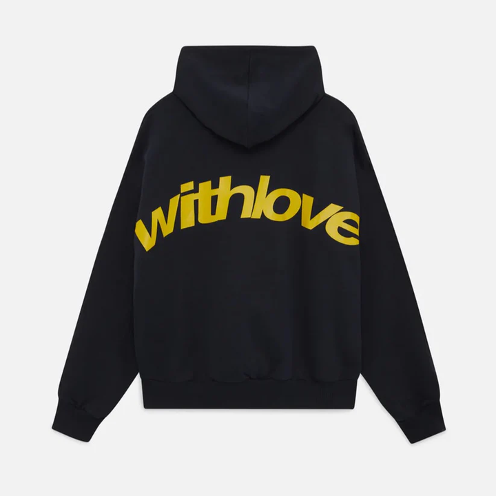 Sweat à capuche oversize en coton avec imprimé pour l'automne streetwear