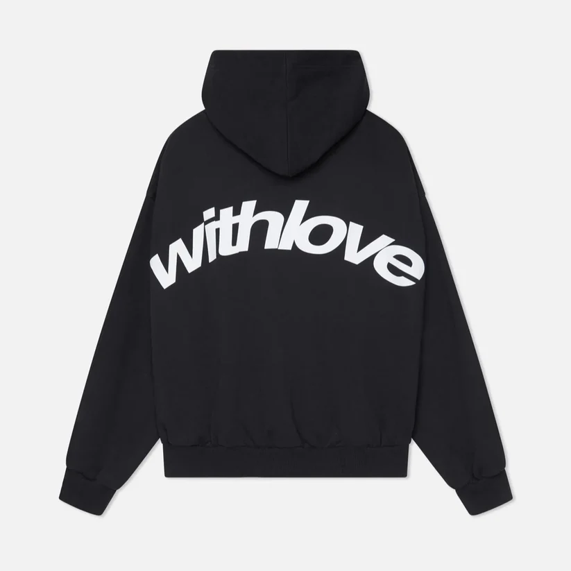 Sweat à capuche oversize en coton avec imprimé pour l'automne streetwear