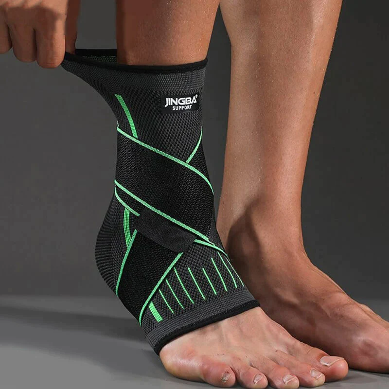 Bande de compression stabilisante pour la cheville, réglable, pour le sport et l'usage quotidien