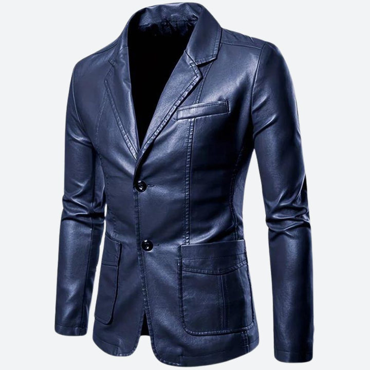 Blazer de cuero elegante - Samuel