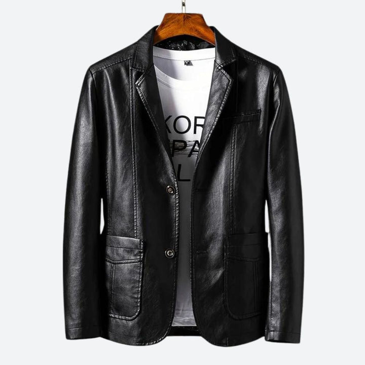 Blazer de cuero elegante - Samuel