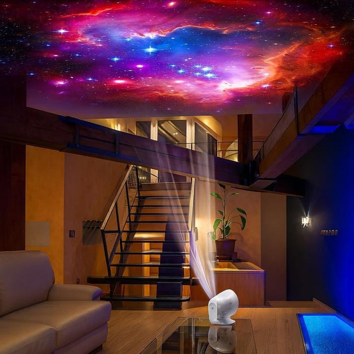 Projecteur du ciel étoilé 13 galaxies en HD, silencieux, pour la chambre à coucher et la chambre d'enfant