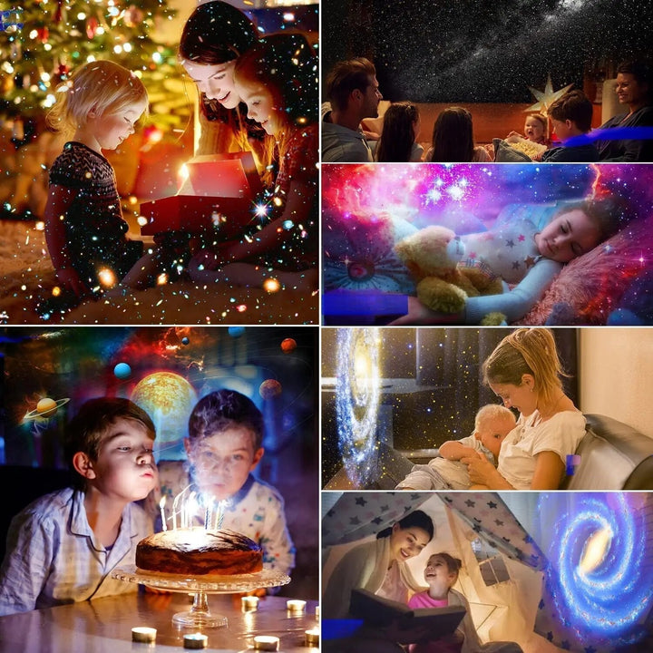 Projecteur du ciel étoilé 13 galaxies en HD, silencieux, pour la chambre à coucher et la chambre d'enfant