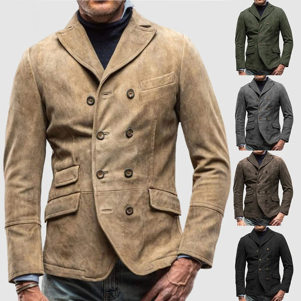 ANDREAS - Blazer elegante doppiopetto da uomo
