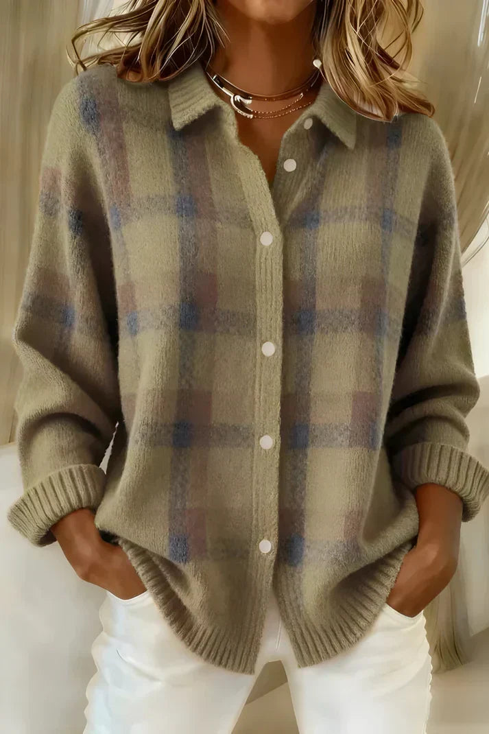 Gilet long pour femme à boutons, élégant pour l'automne, pour des tenues quotidiennes.