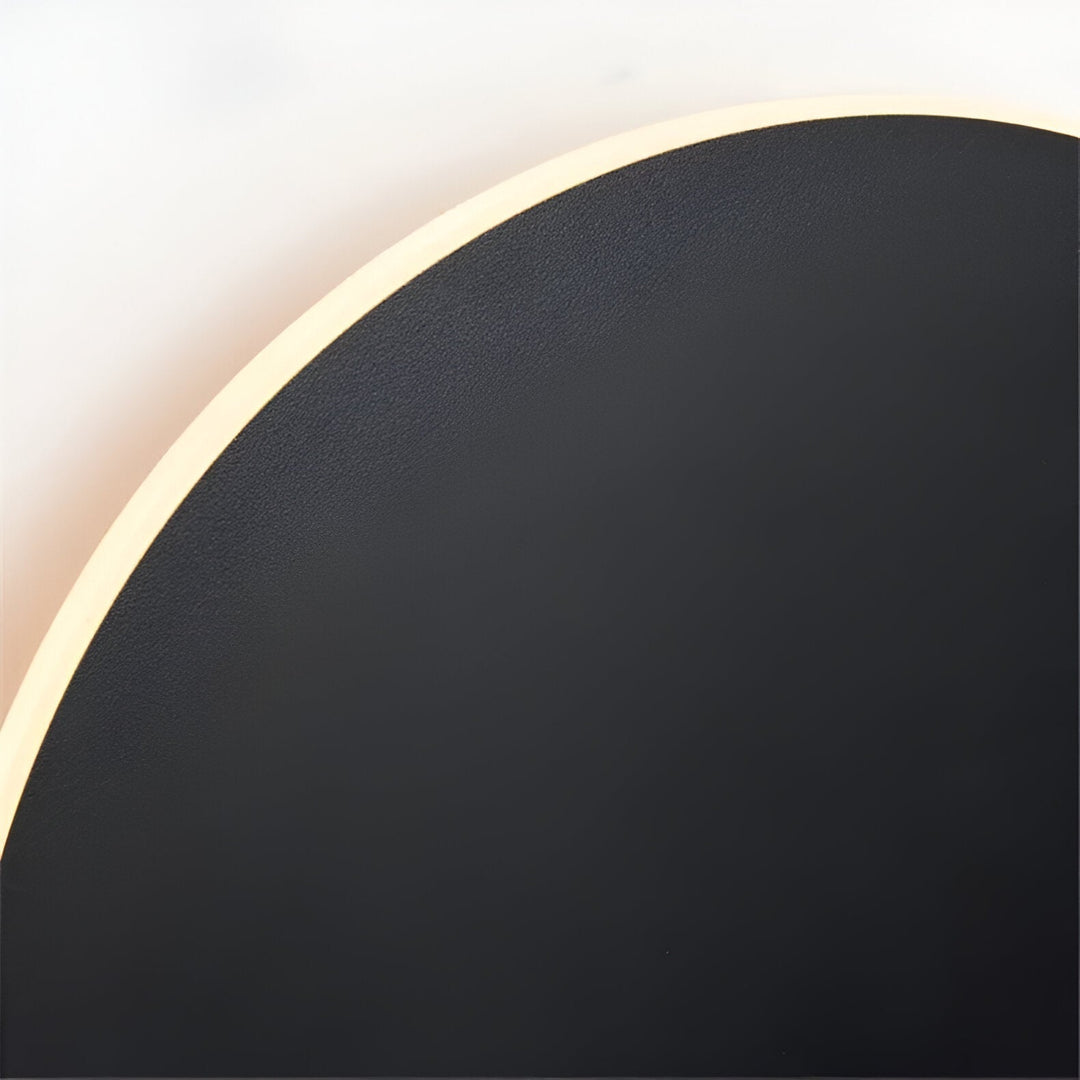 Applique LED ronde en aluminium, à montage en surface, lumière chaude pour couloir, 3000K