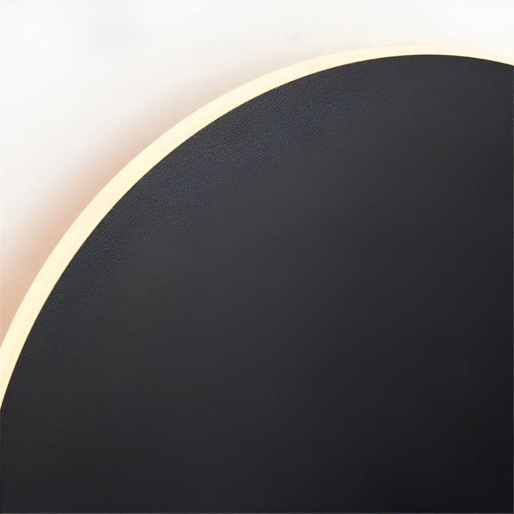 Applique LED ronde en aluminium, à montage en surface, lumière chaude pour couloir, 3000K