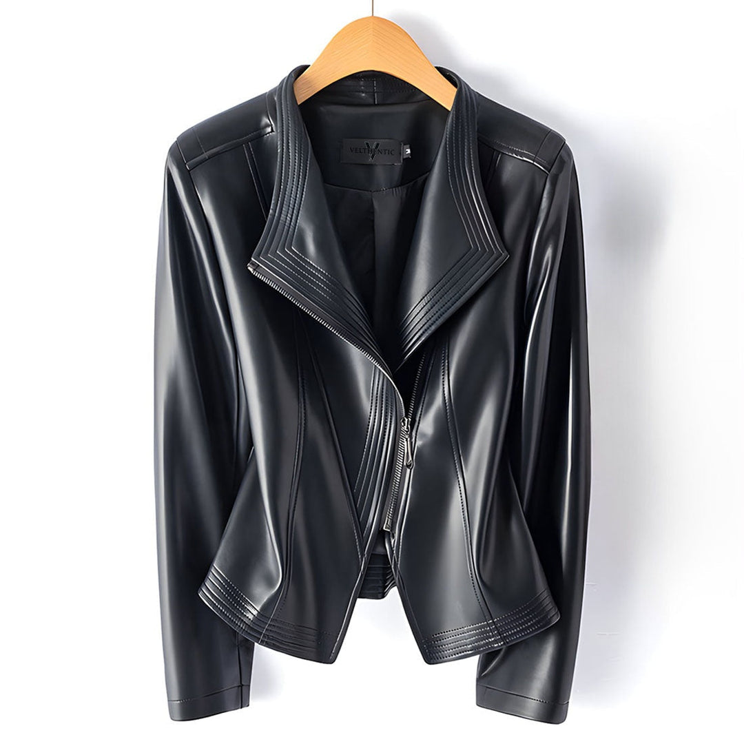 Veste perfecto femme en cuir, idéale pour l’automne et la mi-saison