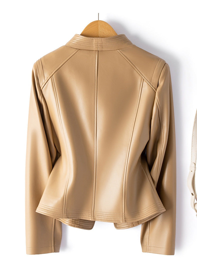Veste perfecto femme en cuir, idéale pour l’automne et la mi-saison