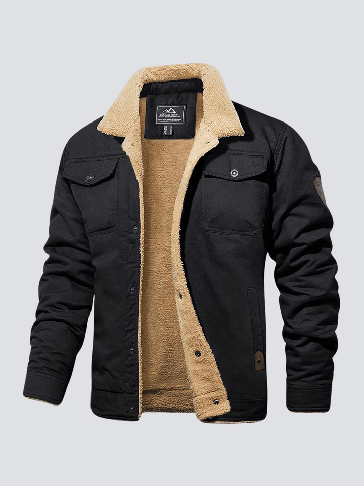 David™ - Premium Twill Bomber Jacket