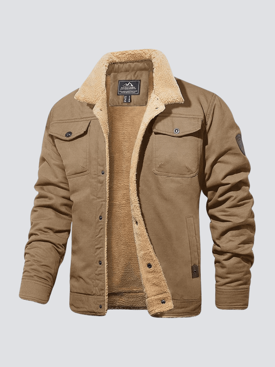 David™ - Premium Twill Bomber Jacket