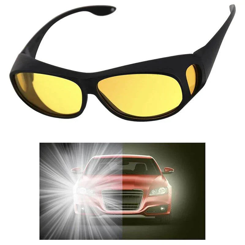 Lunettes de conduite nocturne à verres polarisés réduisant les reflets