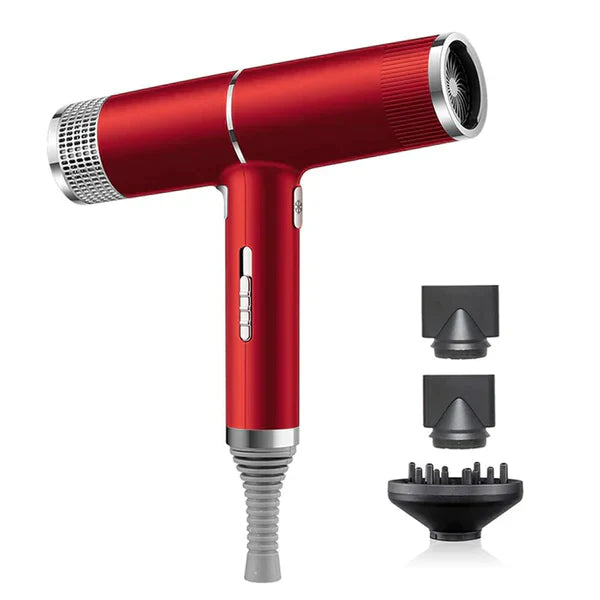 Sèche-cheveux ionique léger, séchage rapide, professionnel, 1100 W