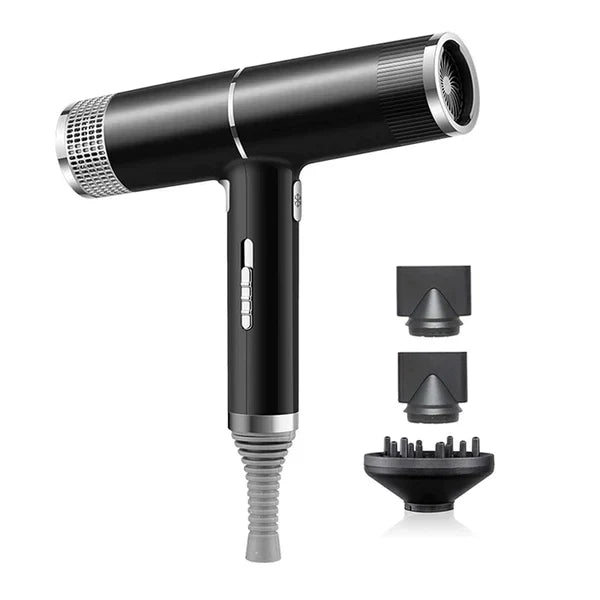 Sèche-cheveux ionique léger, séchage rapide, professionnel, 1100 W