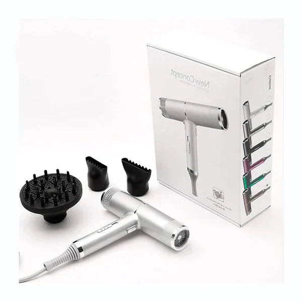 Sèche-cheveux ionique léger, séchage rapide, professionnel, 1100 W