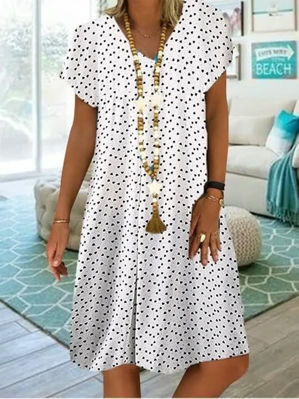 Robe d'été en coton, ample et respirante, pour femmes, été 2026