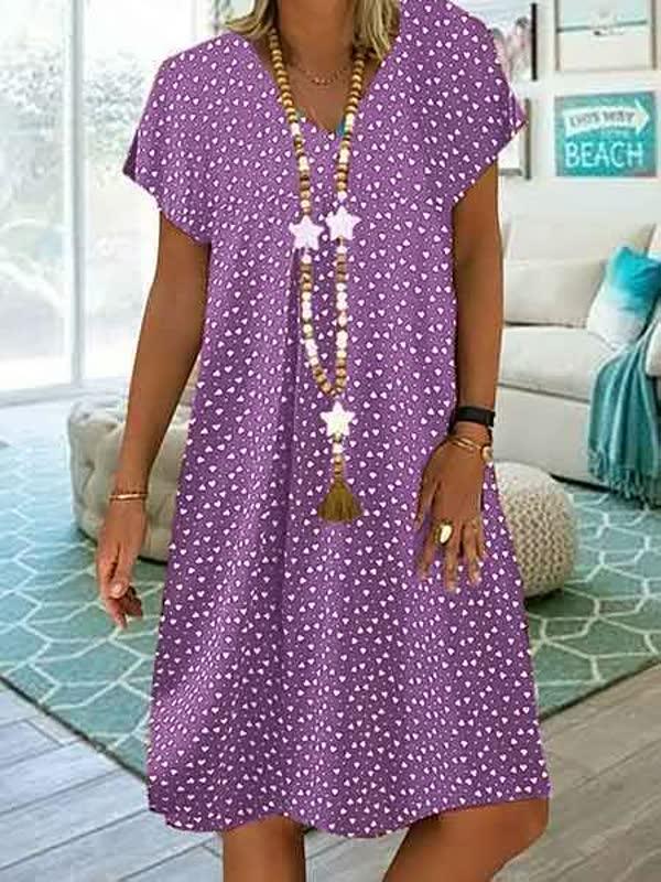 Robe d'été en coton, ample et respirante, pour femmes, été 2026