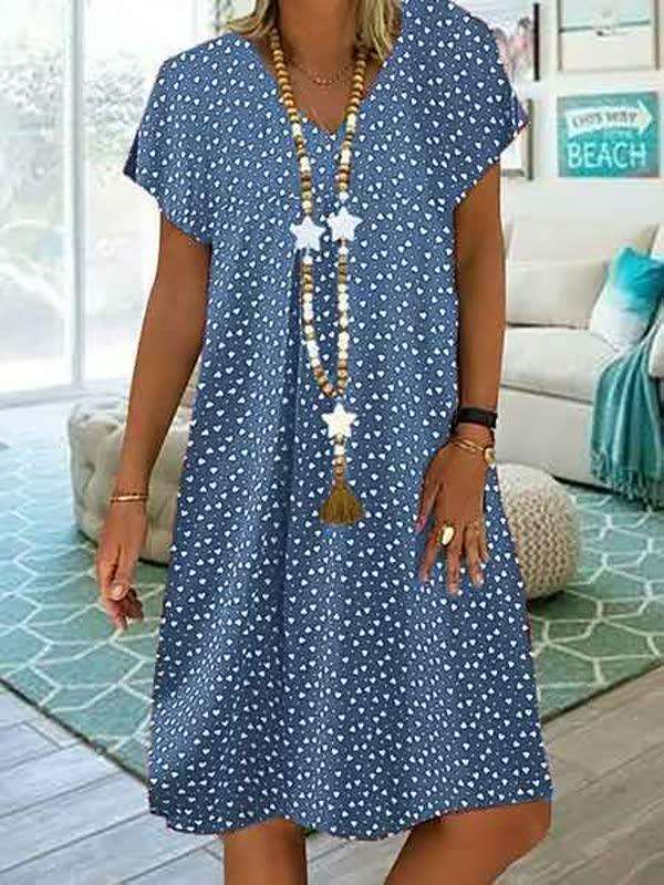 Robe d'été en coton, ample et respirante, pour femmes, été 2026