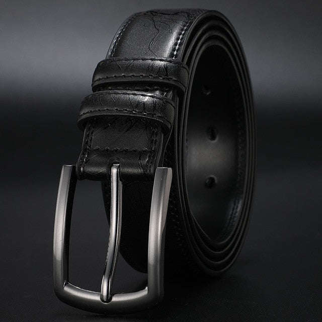 Ethan - Ceinture en cuir élégante pour l'homme moderne