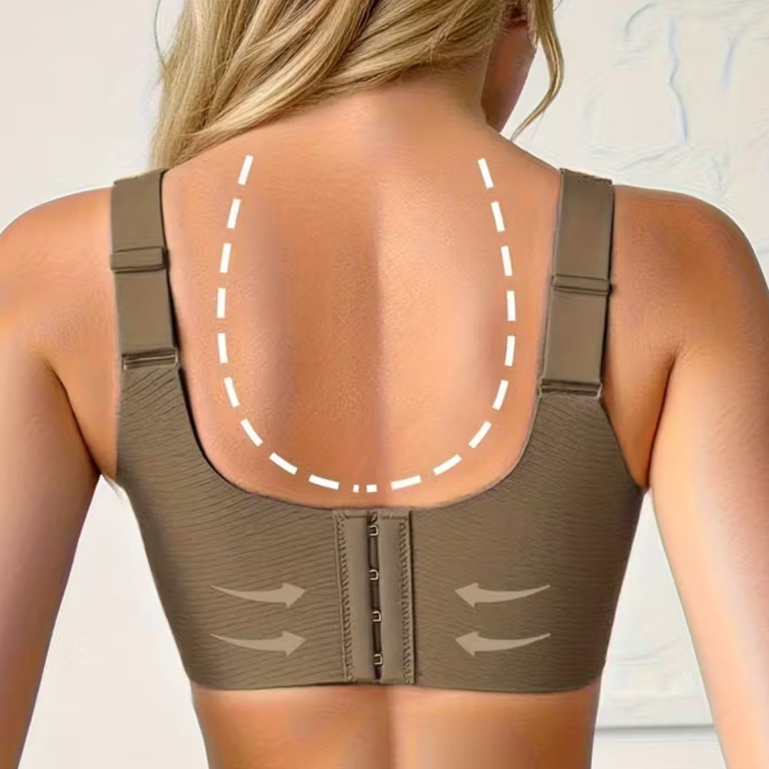 Soutien-gorge push-up sans armatures, modelant, avec coussinets amovibles, usage quotidien