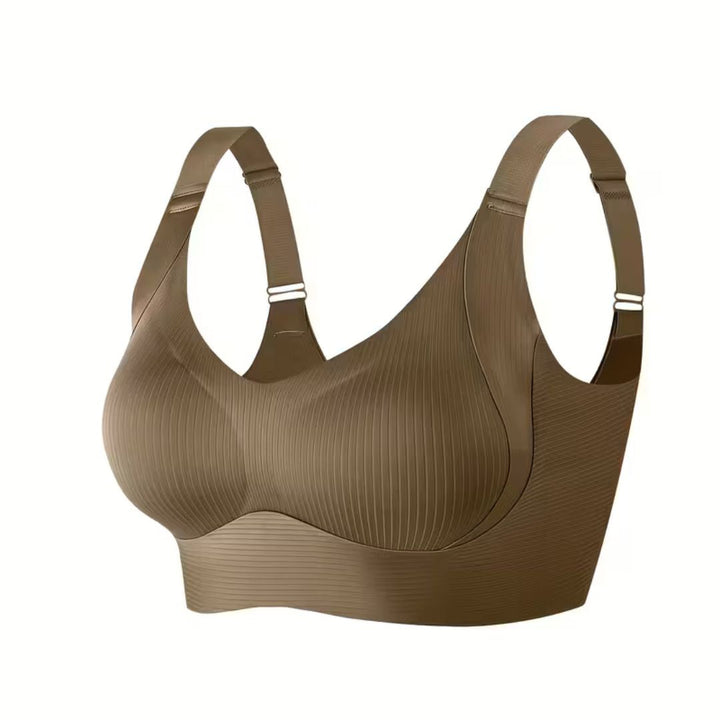 Soutien-gorge push-up sans armatures, modelant, avec coussinets amovibles, usage quotidien