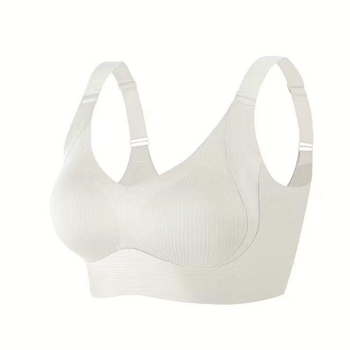 Soutien-gorge push-up sans armatures, modelant, avec coussinets amovibles, usage quotidien