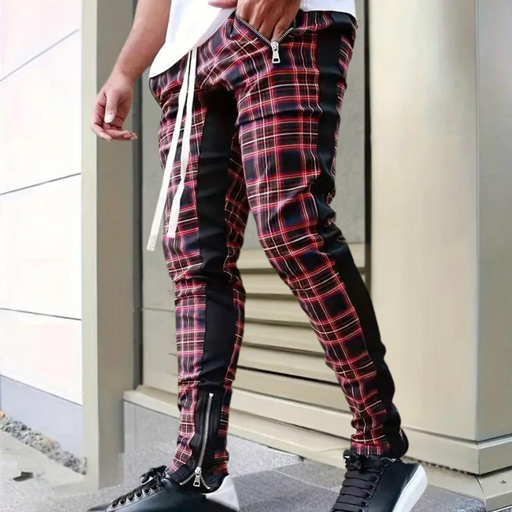 ALOIS - Pantaloni a quadri eleganti per l'uomo moderno