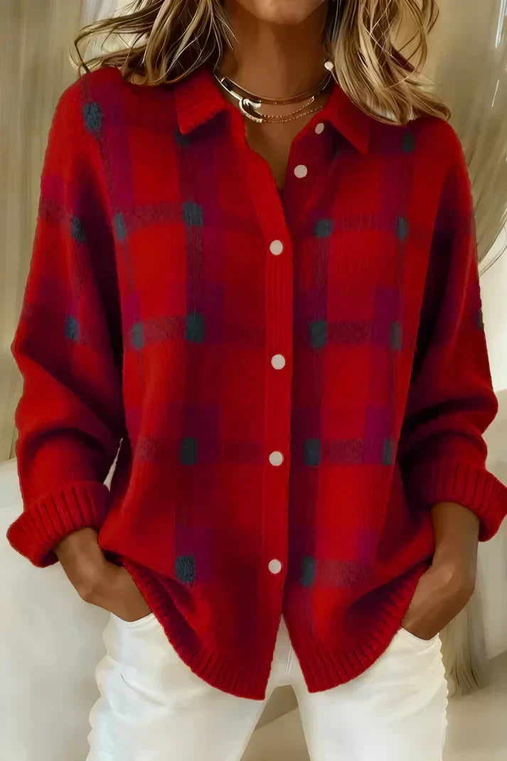 Gilet long pour femme à boutons, élégant pour l'automne, pour des tenues quotidiennes.