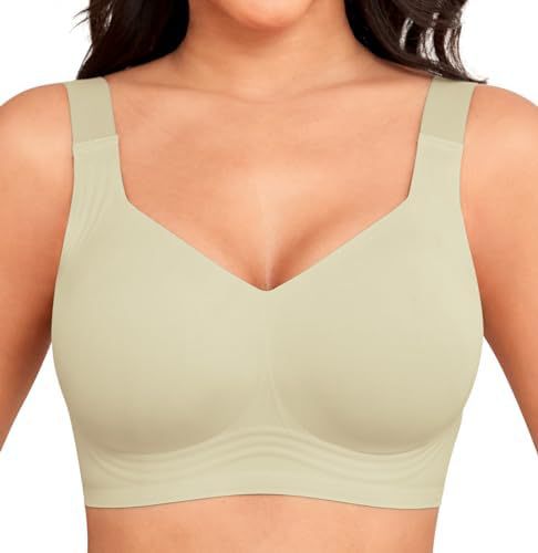 Soutien-gorge push-up sans couture en gel, en polyamide et élasthanne, sans armature, été