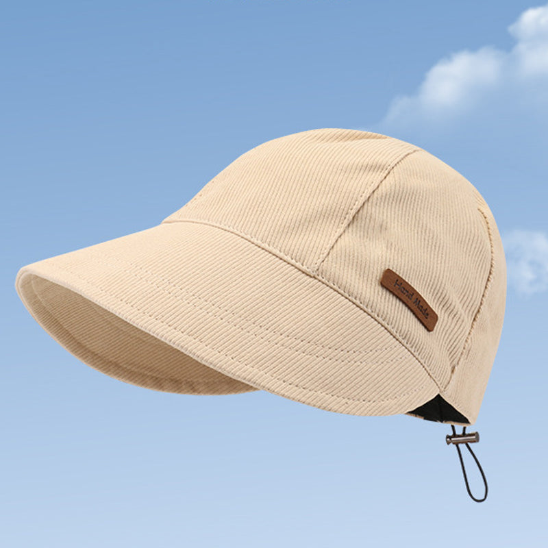 Chapeau de soleil en coton pour femmes avec protection UV, été, respirant