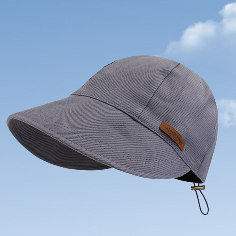 Chapeau de soleil en coton pour femmes avec protection UV, été, respirant