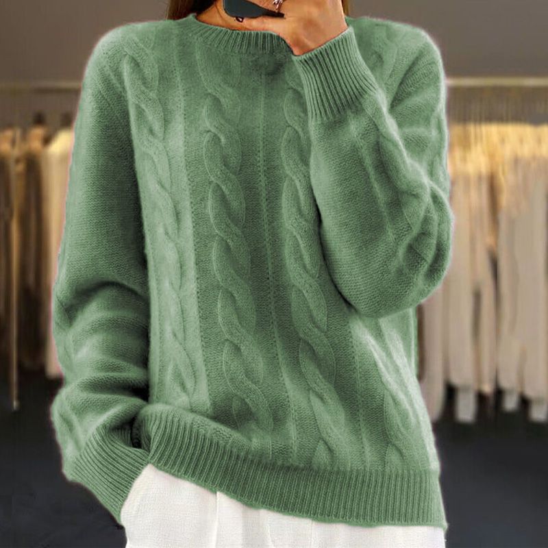 Claire™ - Sweter z wełny premium