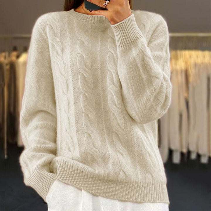 Claire™ - Sweter z wełny premium