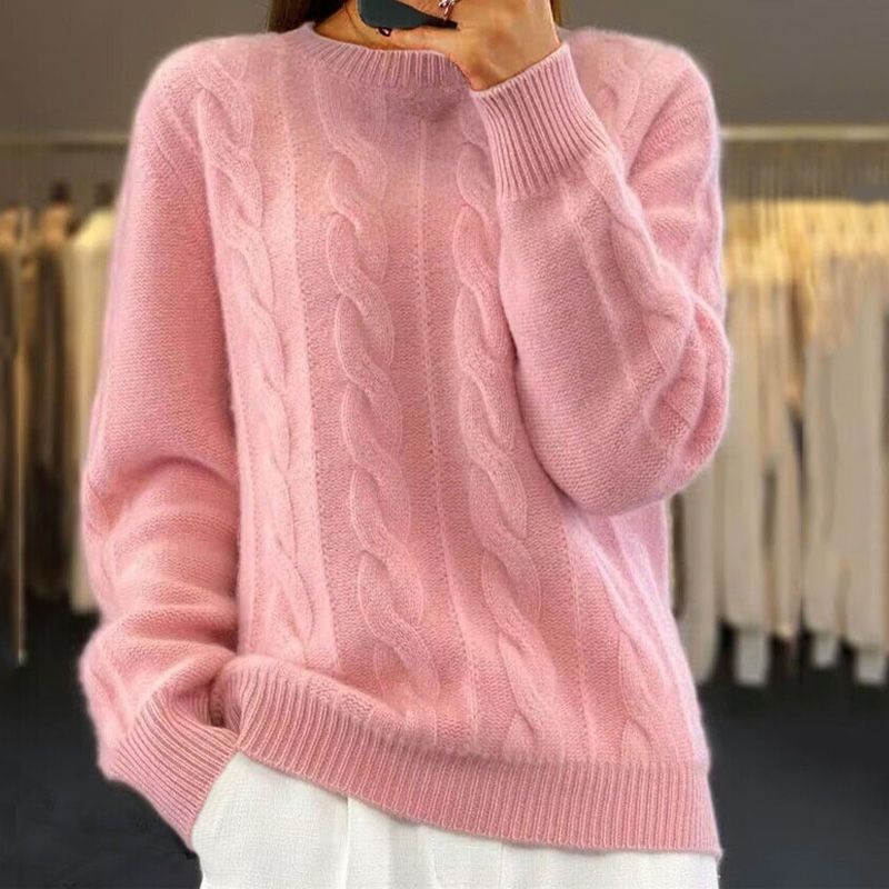 Claire™ - Sweter z wełny premium