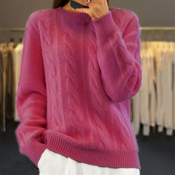 Claire™ - Sweter z wełny premium