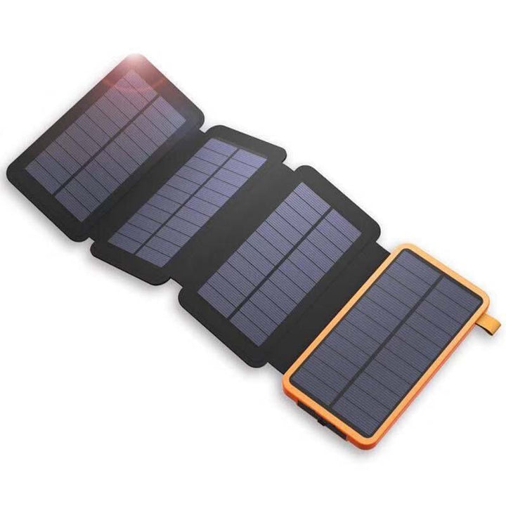 Solar Powerbank for Charging Phone, 25000 mAh, for Camping and Travel