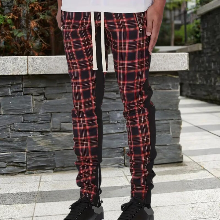 ALOIS - Pantaloni a quadri eleganti per l'uomo moderno