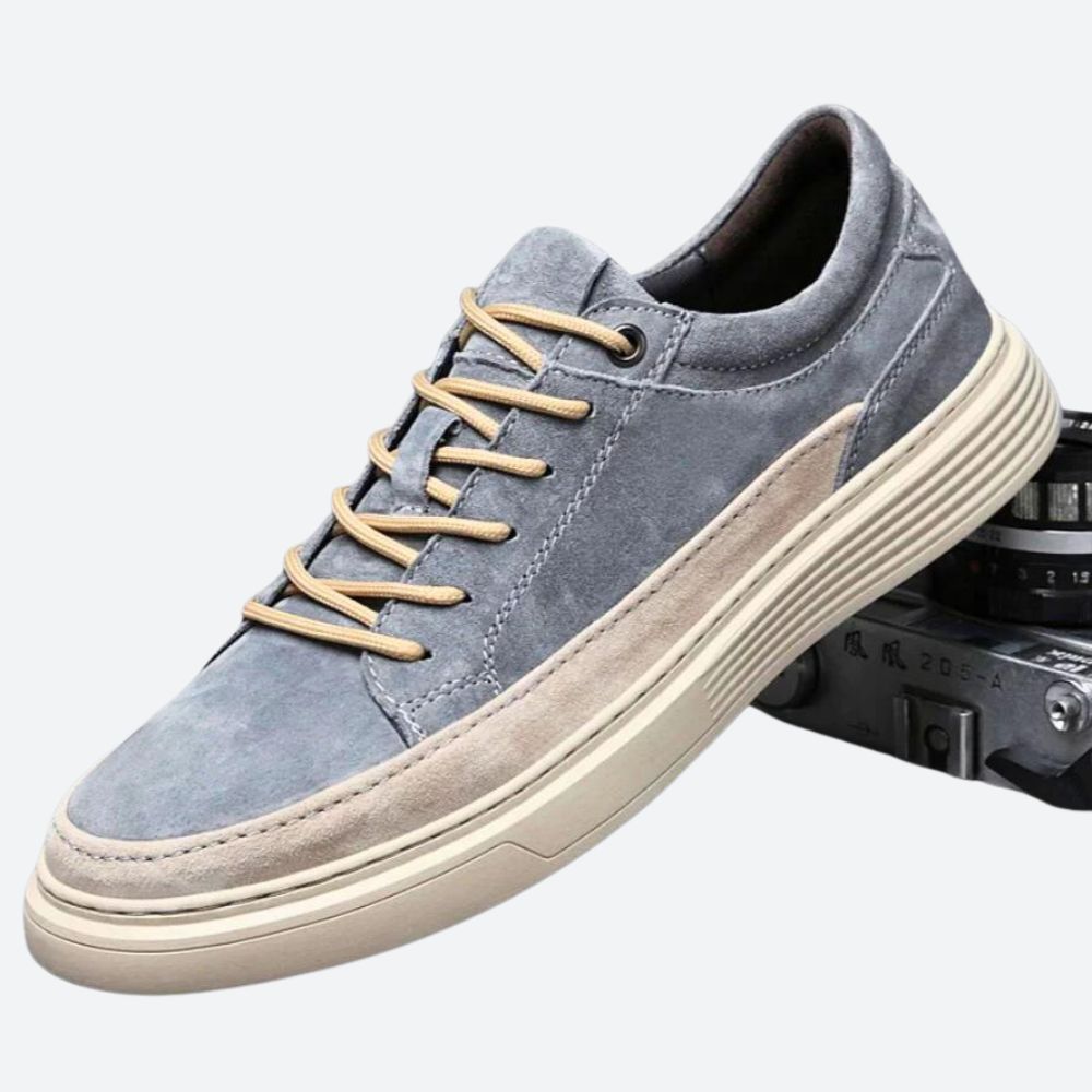 Elegant leather sports shoes for men - Conradin