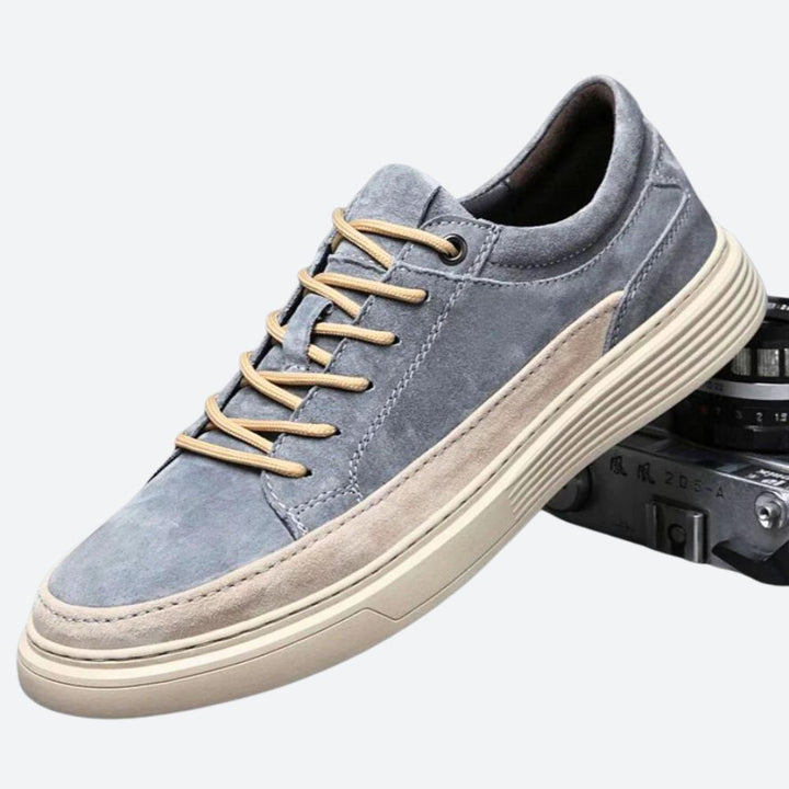 Elegant leather sports shoes for men - Conradin