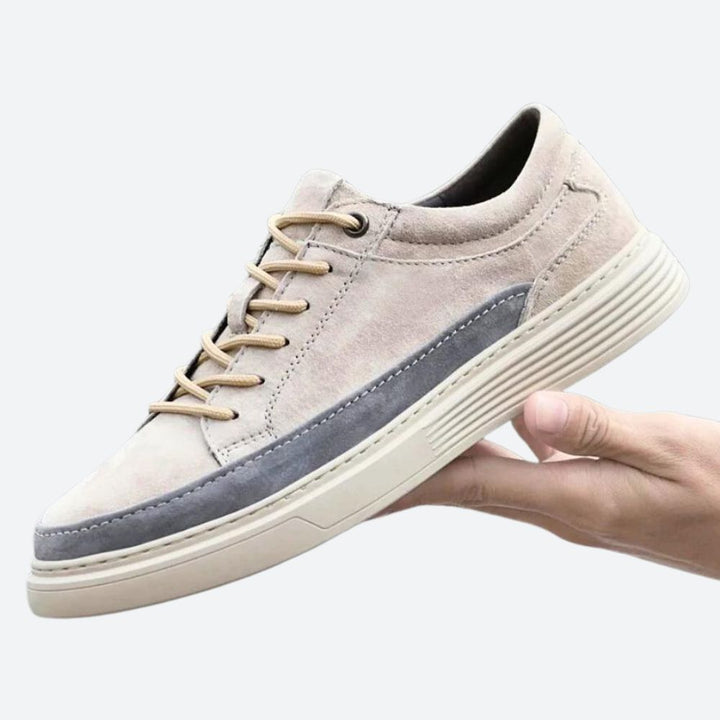 Elegant leather sports shoes for men - Conradin