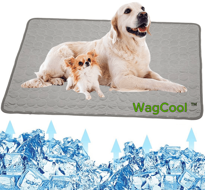 Tapis rafraîchissant pour chien en ice-silk, portable pour la maison et en voyage, été 2026