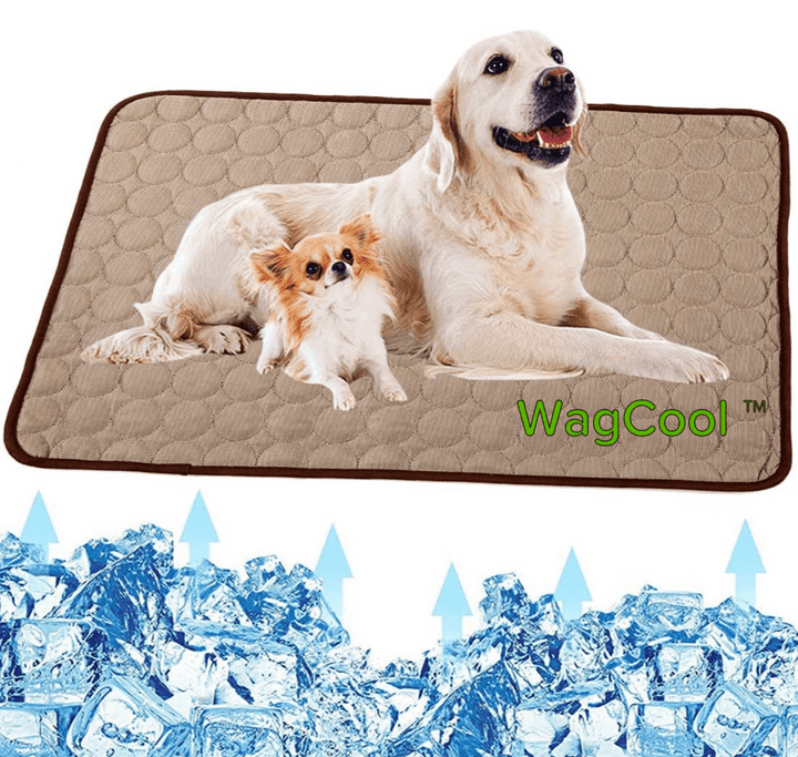Tapis rafraîchissant pour chien en ice-silk, portable pour la maison et en voyage, été 2026