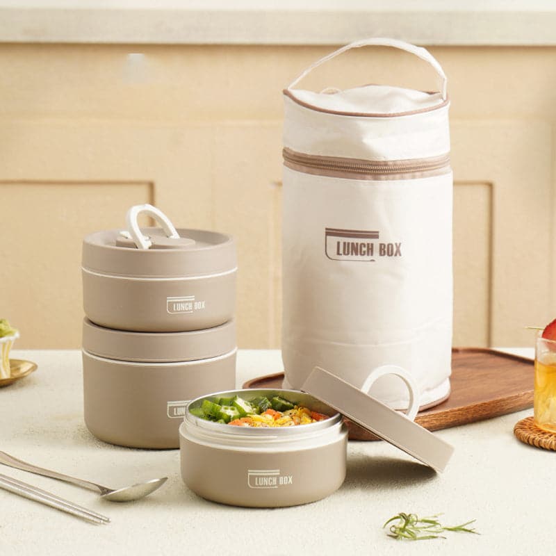 Thermos alimentaire en acier inoxydable 420 ml et 620 ml, étanche pour l'école